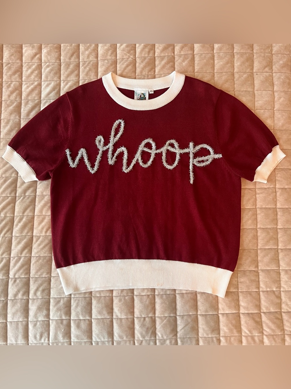 👑 Queen of Sparkles 'Whoop' Sweater